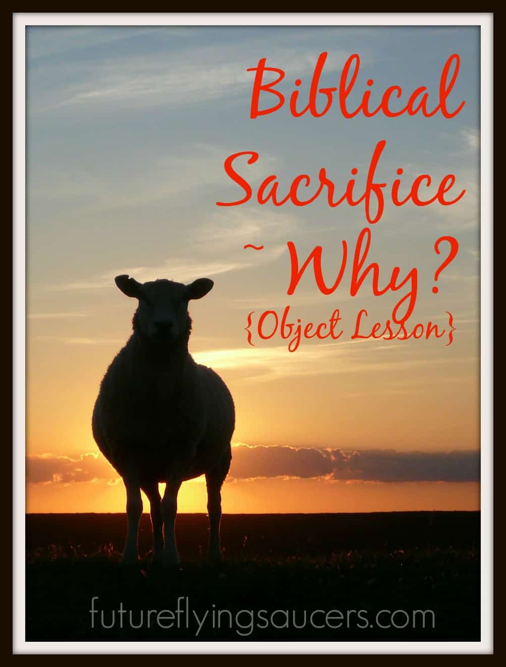 biblical definition of sacrifice